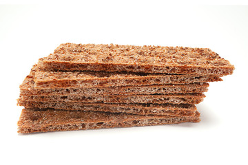 Whole grain rye crispbread