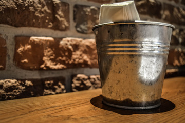 Tomando un café