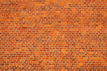 Fototapeta na wymiar old red brick wall texture