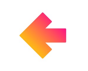 Left arrow icon