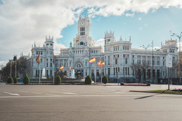 Palacio de Cibeles in Madrid