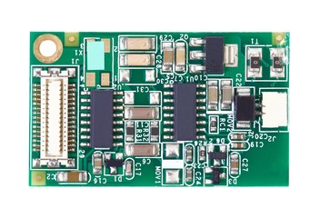 Small Circuit board closeup