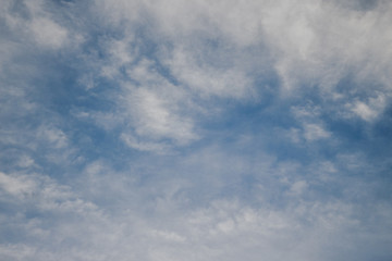 clouds in the sky