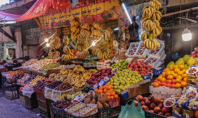 Basar in Amman, Vielfalt der Angebote und Mneschen