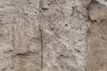 Texture of Very Old and Damaged Concrete Wall