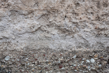Texture of Very Old and Damaged Concrete Wall