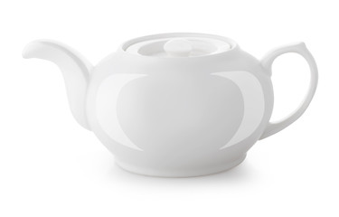 tea pot isolated on white background