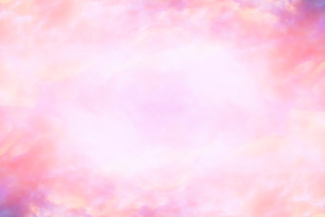 abstract pink colored background / blurred multicolored clouds, spring background