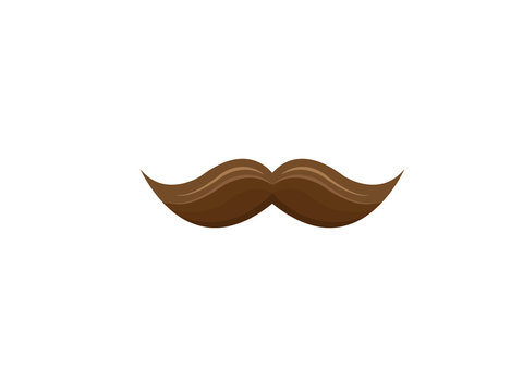 Vector illustration of mustache