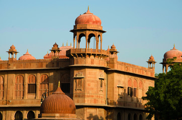 Lalgarh Palace, Bikaner, Rajasthan, India.