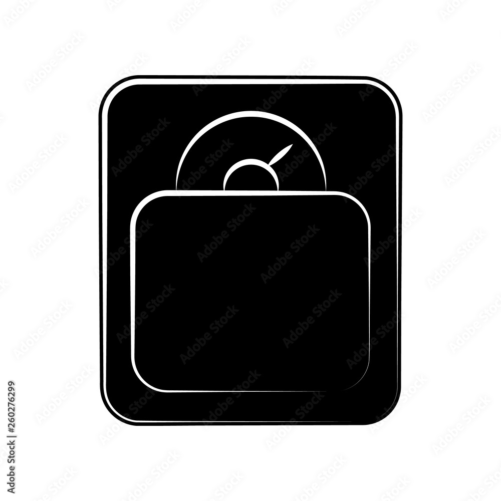 Poster scale for child icon. element of maternity for mobile concept and web apps icon. glyph, flat icon fo