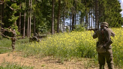 WW2- US soldiers are getting captured by german SS forces - Powered by Adobe