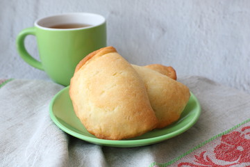 Cake with cottage cheese