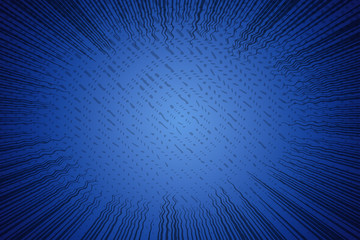 Obraz premium abstract, blue, design, wave, line, lines, illustration, light, wallpaper, waves, backdrop, digital, pattern, technology, motion, texture, curve, art, backgrounds, space, graphic, color, fractal