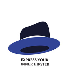 Manly hipster male background with champion inscriptions, aim for the goal, always. Espress Your inner hipster. Vector