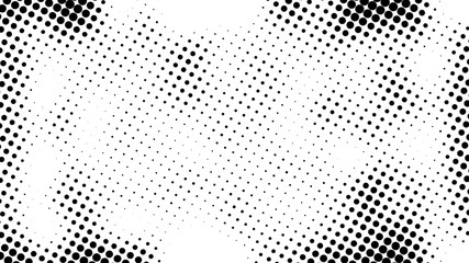 Half tone of many dots, computer generated abstract background, 3D rendering simple backdrop with optical illusion effect