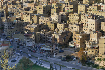 Fototapeta premium Amman, Blick von der Zitadelle