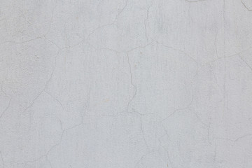 Texture of old white concrete wall