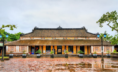 Pavilion at the Forbidden City in Hue, Vietnam