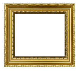 Fototapeta premium Vintage golden frame