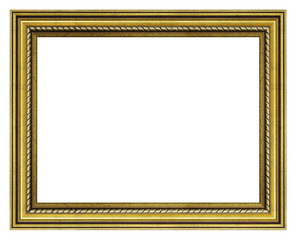 Vintage golden frame