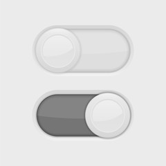 Toggle switch buttons