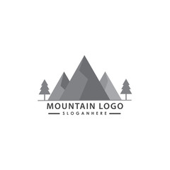 creative mountain logo icon vector design