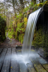 Kennal Vale gunpowder derelict works cornwall england uk 