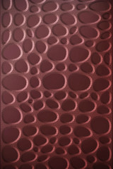 Obraz premium Beautiful parametric violet 3D background, irregular grid.
