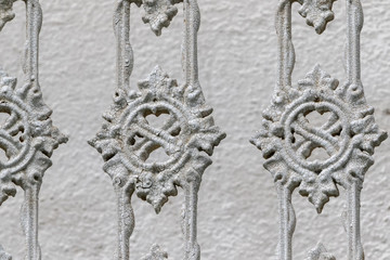 Patterns on an old fence