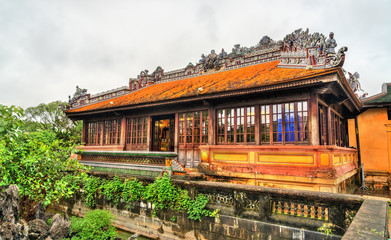 Pavilion at the Forbidden City in Hue, Vietnam