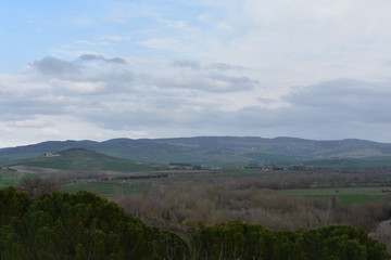 Vista BagnoVignoni Toscana 3