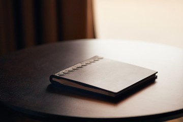 Book on a desk