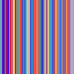 Retro style pastel colored vertical striped lines background. Ideal for fabric, textile, linen, drapery, cloth or other textured and patterned works.