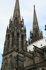 Fototapeta na wymiar cathedral of clermont-ferrand (auvergne - france)