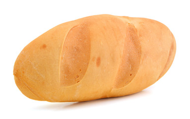 bread on a white background