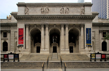New York Public Library, NYPL, New York City, New York, USA