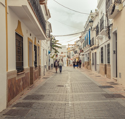 Typical street of Andalusia