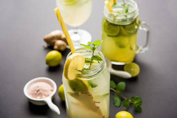 Shikanji is lemonade originating from the Punjab/India. Also known as shikanjvi or Nimbu Pani or...