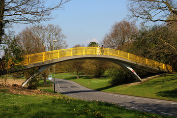 Eine Bogenbrücke in Osnabrück