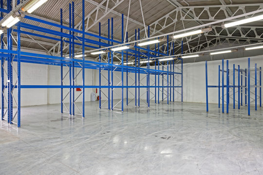 Empty Warehouse Storage