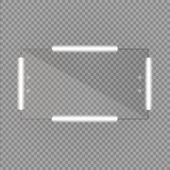 Makeup mirror isolated with neon. Vector illustration