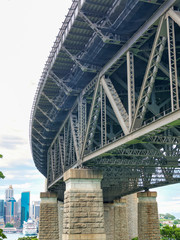 Fototapeta premium Sydney Harbor Bridge, city symbol, Australia