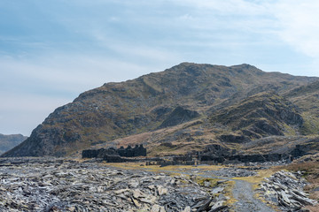 Cwmorthin Terrace and Rhosydd Slate Quarry, Blaenau Ffestiniog