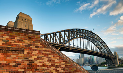 Sydney Harbor Bridge, city symbol, Australia