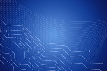 Obraz premium abstract, blue, design, line, light, pattern, wallpaper, wave, lines, technology, curve, illustration, digital, backdrop, art, motion, waves, texture, 3d, computer, tunnel, graphic, water, shape