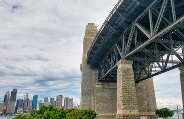 Fototapeta premium Sydney Harbor Bridge, city symbol, Australia