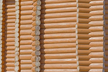 wooden house wall