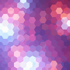 Fototapeta na wymiar Background of pink, purple geometric shapes. Colorful mosaic pattern. Vector EPS 10. Vector illustration