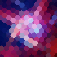 Fototapeta na wymiar Background of pink, purple, blue geometric shapes. Mosaic pattern. Vector EPS 10. Vector illustration